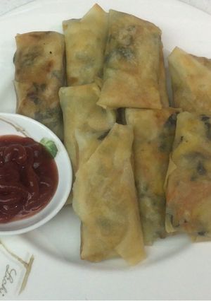 Foto resep Spring rolls Sayur