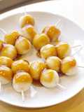 Mitarashi Dango with tofu
