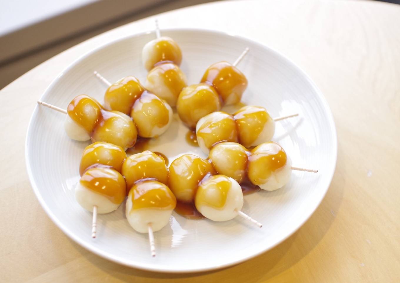 Mitarashi Dango with tofu