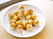 A picture of tofu dango