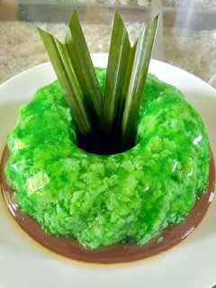 Foto resep Puding Lumut Pandan Coklat