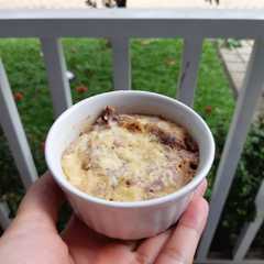 Foto resep Puding Roti Kurma Snack MPASI