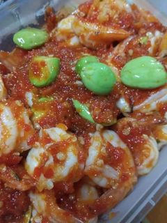 Foto resep Balado udang petai