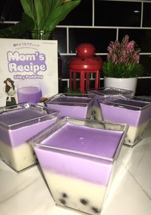 Foto resep Pudding Boba Taro