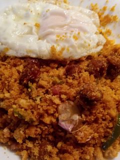 Una foto de Migas castellanas a mi manera