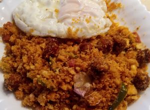Una foto de Migas castellanas a mi manera