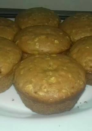 Una foto de Quequitos de avena y manjar😜😊