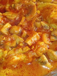 عکسی از دستور خورش قارچ