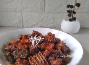 Foto resep Gongso Jeroan Sapi