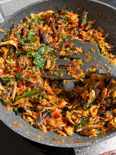 Foto resep Tongkol Suwir Kemangi Pedas