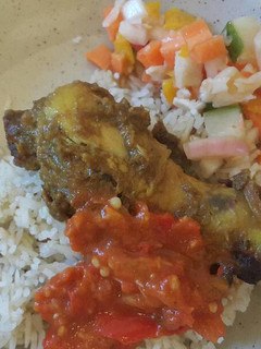 Foto resep Ayam Panggang Kuning