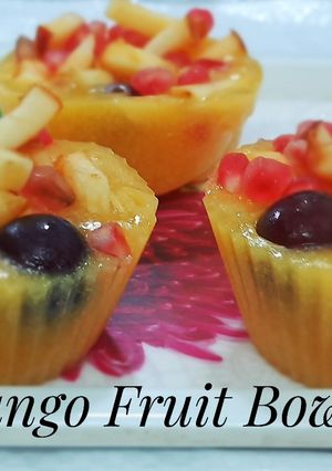 மாம்பழம் புரூட் பவுல் (Maambalam fruit bowl recipe in tamil) செய்முறை முக்கிய புகைப்படம்