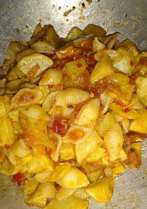 Foto resep Sambalado kentang macaroni (sambal balado)