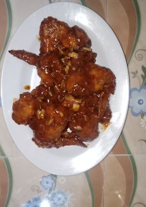 Foto resep Ayam garlic saos madu