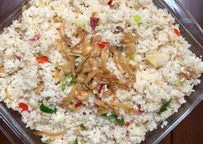 Ini dia! Resep mudah membuat Nasi Goreng Teri Kecombrang ✨ yang enak