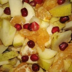 A picture of Colorful fruit salad.