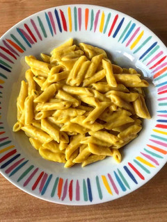 Una foto de Salsa de calabaza y queso para pasta