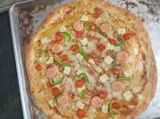 Gambar beef pepperoni pizza