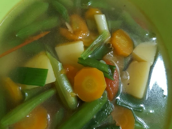 Langkah Mudah untuk Membikin Resep Sop Bening Bumbu Tumis yang Lezat Anti Ribet, Bisa Manjain Lidah