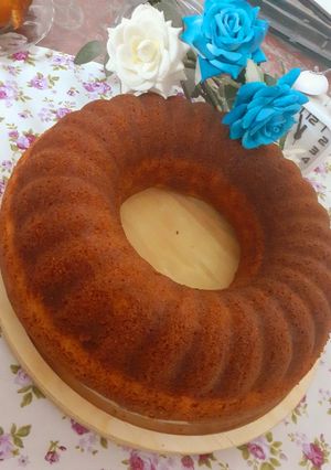 عکسی از دستور کیک ساده