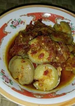 Foto resep Jengkol teri balado