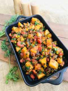 A picture of Mixed Sabzi.