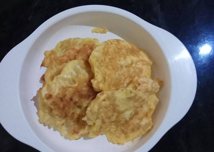 Mpasi makete (macaroni keju telur)