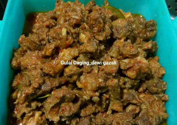 Gulai Daging (masih edisi Idul Adha)