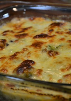 Una foto de Tortilla de vegetales al horno