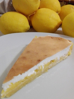 Una foto de Tarta de limón