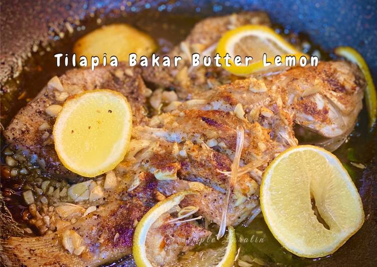 Simple Way to Make Any-night-of-the-week Tilapia Bakar Butter Lemon (Menu Dinner 3 Bahan)