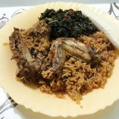 A picture of Chicken pilau #4weekschallenge.