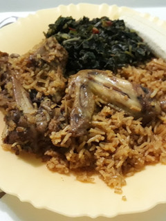 A picture of Chicken pilau #4weekschallenge.