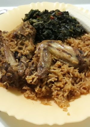 A picture of Chicken pilau #4weekschallenge.