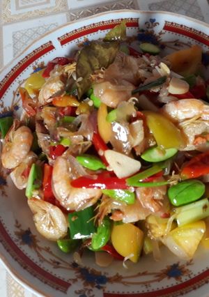 Foto resep Udang pete ndoweeer