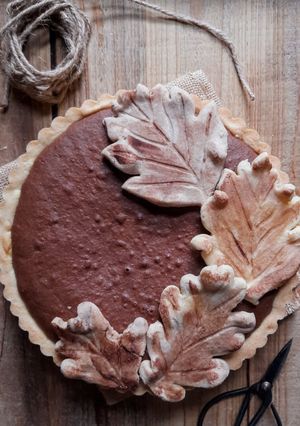 Foto di Crostata magnifica al cioccolato