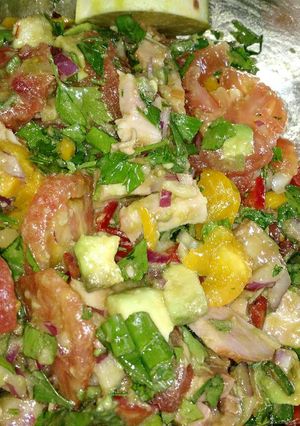 Una foto de Ensalada Colosal de primavera