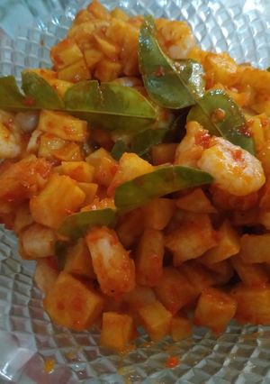 Foto resep Sambal goreng kentang udang