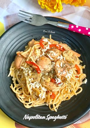 Foto resep Napolitan ナポリタン Spaghetti