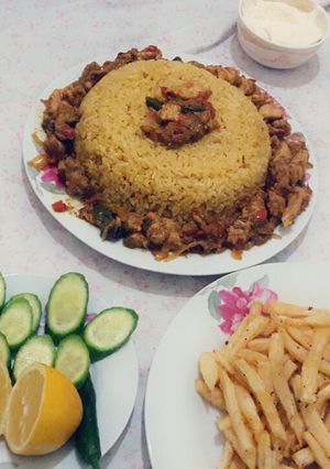 صورة لوصفة فاهيتا ورز بالبهارات