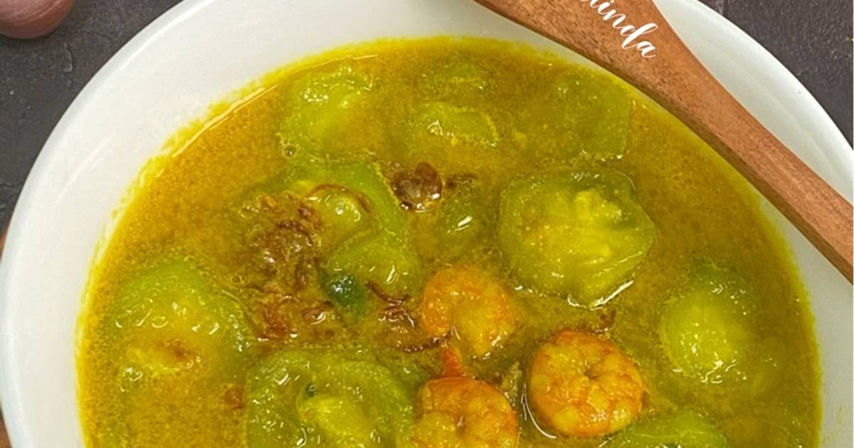 Resep Sayur Kuah Oyong Gambas Bumbu Kuning Oleh Agustina Erlinda