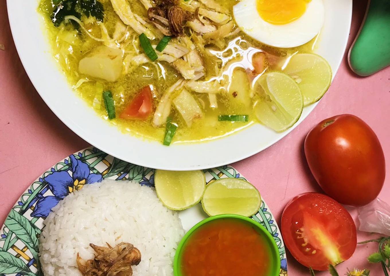 Soto Ayam (Step by step)