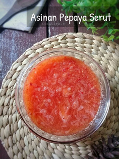 Foto resep Asinan pepaya serut