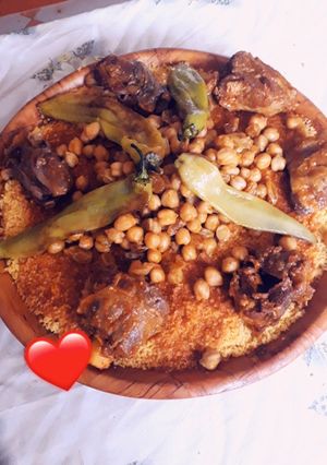 صورة لوصفة كسكسي تونسي