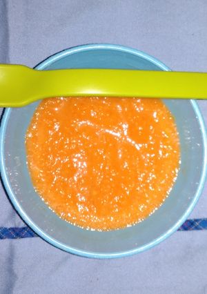 Foto resep MPASI 6M - Pure Wortel (Non-Blender)