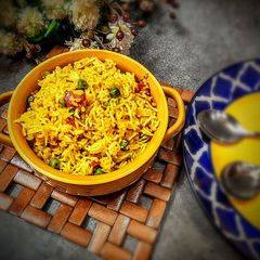 A picture of Vegetable Pulao.