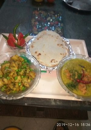 A picture of Roti from rice flour.