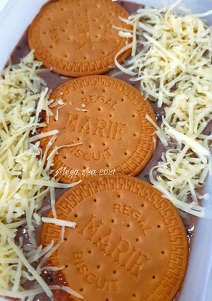 Foto resep Puding Coklat Marie Keju