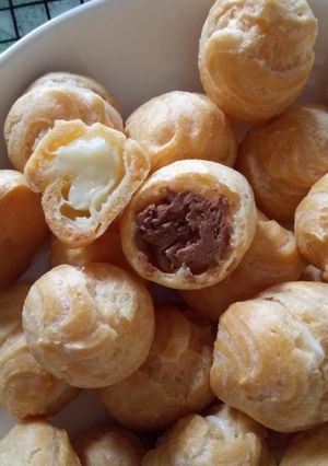 Hình của món Nhân bánh su kem.
