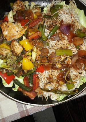 সিজলার (sizzler recipe in Bengali) রেসিপির প্রধান ছবি